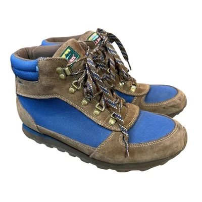 Туристические ботинки LL Bean Katahdin водонепроницаемые коричневые синие на шнуровке мужские размер 9,5 - Изображение 1 из 4