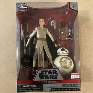 Disney Store, Star Wars Elite Series Diecast Force Awakens REY And BB-8 NIB - Picture 1 of 10