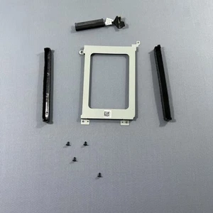 Dell XPS 15 9550 9560 Hard Disk Drive Caddy & HDD SSD Cable & Rubber Railfor - Photo 1/6