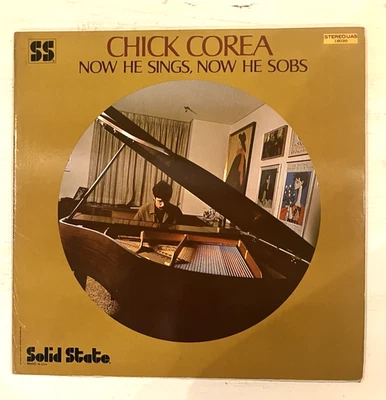 Chick Corea–Now He Sings, Now He Sobs, second hand lp, first press Italy 1969 NM - Image 1 of 4
