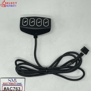 Q-LOGIC 4-FUNCTION POWER SEAT KEYPAD (CTL123218) FOR QUANTUM POWERCHAIRS| #AC763 - Picture 1 of 8