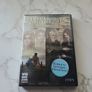 LETTERS FROM NOWHERE 1 & 2 HIDDEN OBJECT PC GAME VIDEO Computer GAME CD-ROM MAC - Picture 1 of 7