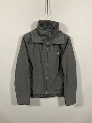 Jaqueta POLICE DOUBLE ZIP BOMBER - Tamanho Médio - Preta - Ótimo Estado - Masculina - Imagem 1 de 4