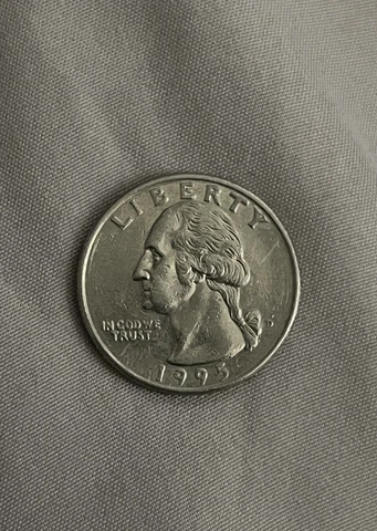 1995 washington d mint mark quarter Cover