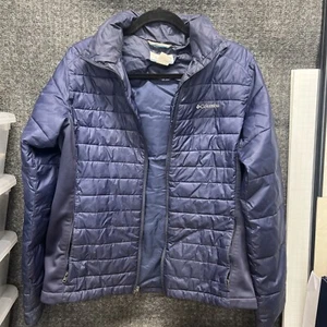 Columbia Softshell Puffer Jacke Damen Large Navy Blau - Bild 1 von 12