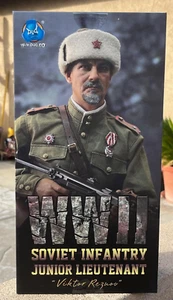 DID WWII sowjetische Infanterie Junior Leutnant Viktor Reznov R80173 1/6 FIGUR SPIELZEUG - Bild 1 von 13
