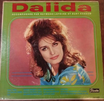 Nice NY FLP1405 DALIDA ACCOMPAGNEE PAR RAYMOND LEFEVRE et burt random VINYL LP - Image 1 of 4