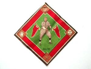 Antiguo fieltro de tabaco de béisbol coleccionable Smith rojo de los Brooklyn Dodgers de 1914 - Imagen 1 de 3