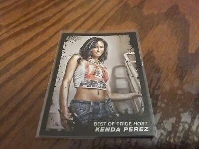 2011 Topps UFC Moment of Truth Black Onyx Card #52/88 Kenda Perez #62 Sexy Host - Image 1 of 3