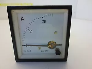 Siemens 535 607 001 Ampere Messgerät (0 - 20 Ampere) - Bild 1 von 5