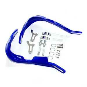 BLUE ALLOY Heavy Duty 22mm Handle Bar Hand Guard PIT PRO Trail Quad Dirt Bike - Picture 1 of 7