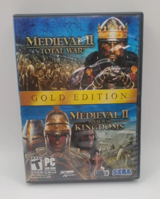 Medieval II: Total War, Gold Edition PC 2 disco y manual (E4) Foto 1 de 4