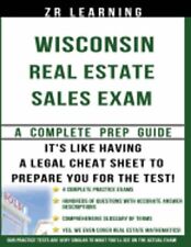 Wisconsin Real Estate Sales Exam: A Complete Prep Guide by Zr Learning LLC: New