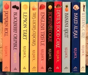 Lot of 11 / Cozy Mystery Recipe Books / Josi S. Kilpack - Lemon Tart ++ - Picture 1 of 3