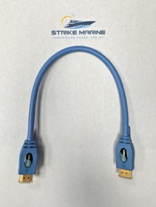 Gefen CAB-HD-LCK-01MM, 1 Ft 4K@60Hz (4:4:4) High Speed HDMI Cable with Ethernet - Picture 1 of 4