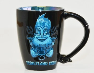 Disney Ursula from Ariel The Little Mermaid mug, Disneyland Paris    N:2948 - Image 1 of 2