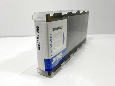 ISCAR GIM 6C New Carbide Inserts 6403193 Grade IC908 10pcs
