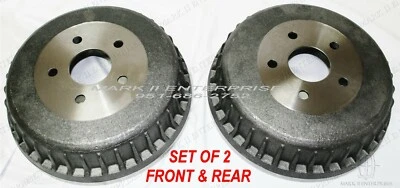 NEW! 1961 1962 1963 1964 LINCOLN BRAKE DRUMS DRUM FRONT OR REAR Set of 2 - Image 1 of 3