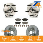 Front Hub Bearing Assembly Disc Brake Rotor Pads Kit For Chevrolet Cruze Limited