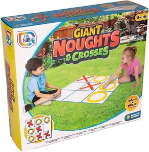 Giant Noughts And Crosses Tic Tac Toe Indoors & Out Garden Beach Board Game Toy - Picture 1 of 3