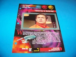 Star Trek Season 1 "Tomorrow Is Yesterday" Star Trek Universe 1997 - Picture 1 of 2