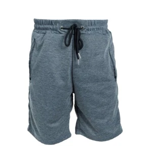 Men's Loose Fit Casual Tech Jogger Shorts/ Sweatpants with Zipper Pockets S-2XL - Picture 1 of 25