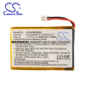 For HP Bluetooth Stereo Headphone Bluetooth Headset Battery 365830-001 - Picture 1 of 3