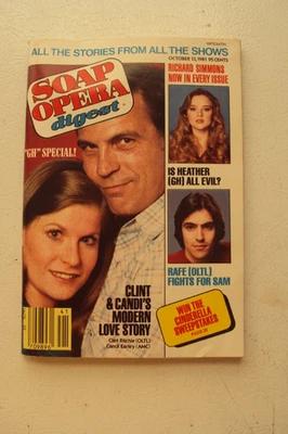 Soap Opera Digest magazine, Oct. 13, 1981, General Hospital , Richard Simmons - Image 1 of 3