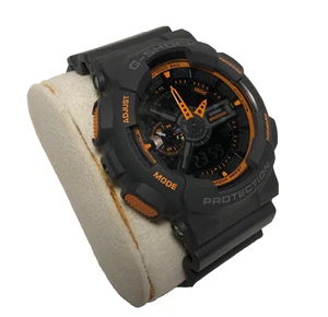 Casio G-Shock GA-110TS 20BAR Watch Gray/Orange New Battery - Picture 1 of 11