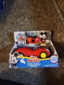 Disney Junior Mickey Mouse Fahrzeug Figur Set, Mickys Funhouse Spielzeug für Kinder - Bild 1 von 5