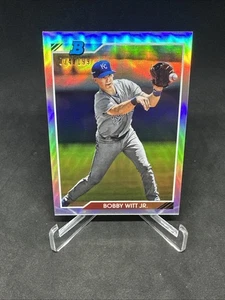 Bobby Witt, Jr 2020 Bowman Heritage Chrome Refractor /199 Royals - Bild 1 von 2