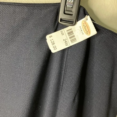 TALBOT’S WOMAN Talla 24W NUEVO CON ETIQUETAS VINTAGE Falda de Lana Trabajo Oficina Carrera Academia Oscura Foto 1 de 4