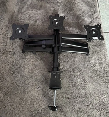 Monitor Bildschirm Halter Tischhalterung Schreibtischhalterung 3x LCD LED TFT PC - Bild 1 von 2