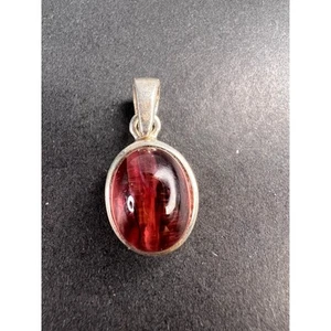NEU Rosa Turmalin Rubellit Sterlingsilber Anhänger 3,03 Gramm - Bild 1 von 11