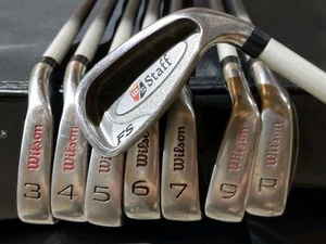 Wilson Staff W/S FS Iron Set Fat Shaft Graphite Regular Flex 3 - PW RH Right - Picture 1 of 14