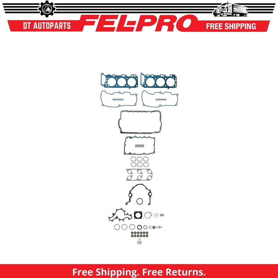 Комплект прокладок двигателя Fel-Pro 2006 2007 2008 для Land Rover LR3 4,0 л V6 2005-2009 годов выпуска - Изображение 1 из 1