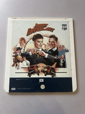 Johnny Dangerously CED Video Disc Vintage 1984 Michael Keaton Tested Works - Image 1 of 2
