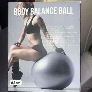 BODY BALANCE BALL 65 CM FITNESSPRODUKT ZUR VERWENDUNG MIT TRAINING - Bild 1 von 2