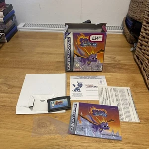 Spyro Season Of Ice Game Boy Advance - GBA Tested & Working, Boxed & Manual - Picture 1 of 10