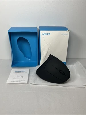 Anker A7852 2.4G Wireless Vertical Ergonomic Optical 5 Key Mouse LIKE NEW - Image 1 of 4