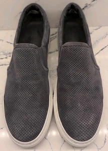 To Boot New York Wildleder grau blau Stein Slipper Sneaker Gr. 9 357944 Made in Italy - Bild 1 von 6