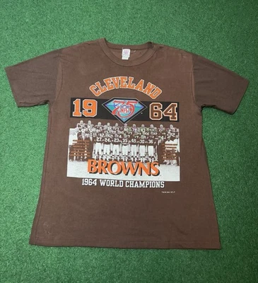 Camiseta de fútbol retro vintage años 90 Cleveland Browns RARA L/XL  Foto 1 de 4