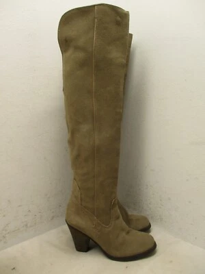 Botas de moda de gamuza marrón MIA para mujer talla 6 Foto 1 de 4