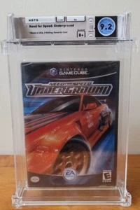 Need for Speed: Underground (GameCube 2003) Graded 1st Print! WATA 9.2 B+ Sealed - Picture 1 of 3