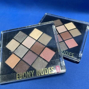 Black Radiance Eye Appeal Shadow Palette Ebony Nudes # 8034 Lot Of 2 NEW SEALED - Picture 1 of 7
