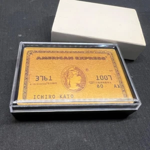 American Express Gold Card Playing Cards Deck Limited Edition New Sealed - Picture 1 of 4