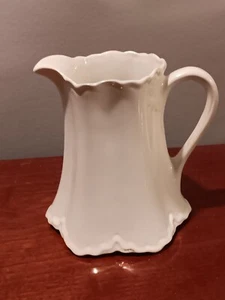 Early Taylor Smith Taylor Co. Avona White Jug 1915-1930 No Chips Or Crazing - Picture 1 of 7