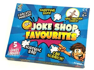 NAUGHTY PRANK JOKE BOX 5 pc SET GAG BOY GIRL PARTY BAG TOY FUN BORED HOME SCHOOL