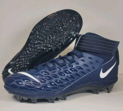 Mens Size 15 Nike Force Savage Pro 2 Football Cleats Navy White BV3969-401 - Image 1 of 4