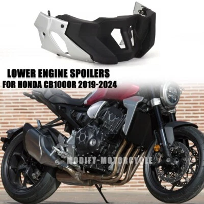 Cubierta de protección de alerón de carrocería de motor carenados inferiores para Honda CB1000R 2019-2024 Foto 1 de 4